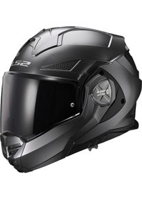 LS2 FF901 Advant X Solid, modulaire helm , kleur: Mat-Grijs , maat: XS