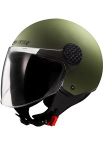 LS2 OF558 Sphere Lux II Solid, kask odrzutowy , kolor: Matowy-Ciemnozielony , rozmiar: XXL