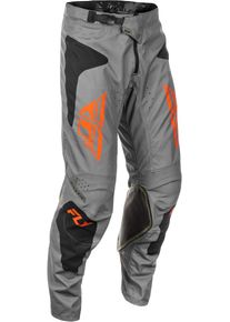 Fly Racing Kinetic Sym, pantalon en textile , couleur: Gris/Orange/Noir , taille: 32