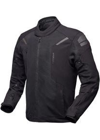 Modeka Khao Air II, textile jacket waterproof , color: Black , size: XL