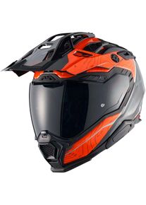 Nexx X.Wed3 Furka, adventure helmet , color: Black/Orange/Grey , size: M