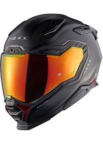 Nexx X.WST3 Zero Pro Gold, capacete integral , cor: Preto Mate/Vermelho , tamanho: 3XL