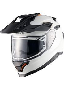 Nexx Y.Travl Plain, adventure helmet , color: White , size: XXL