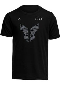 Thor Iconic, t-shirt giovani , colore: Nero/Grigio Scuro/Grigio Chiaro , dimensione: XL