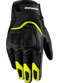 Spidi NKD, gloves H2Out , color: Black/Neon-Yellow , size: XL