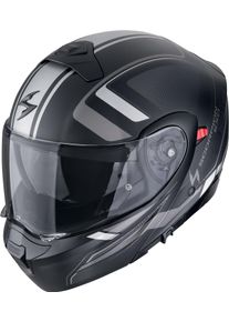 Scorpion EXO-930 EVO Ardens, flip up helmet , color: Matt Black/Silver/Grey , size: S
