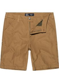 Vintage Industries Dayton, pantaloni tessili corti , colore: Beige , dimensione: W36