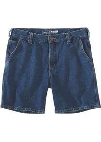 Carhartt Denim Utility Relaxed-Fit, spodenki , kolor: Niebieski , rozmiar: W42