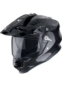 Scorpion ADF-9000 Carbon Air Solid, adventure helmet , color: Black , size: S