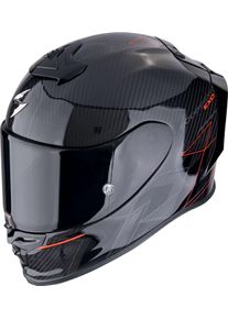 Scorpion EXO-R1 Evo Carbon Air Cynergy, kask pełnotwarzowy , kolor: Czarny/Neonowyowy-Ż&oacute;łty , rozmiar: XS