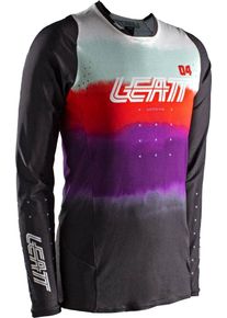 Leatt 4.5 Lite Sunburn, jersey women , color: Black/Red/Violet/Green , size: XL