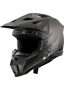 LS2 MX703 C X-Force, motocross helmet , color: Matt-Black , size: XS