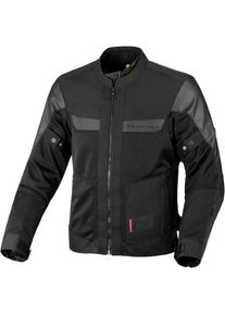 Macna Empire 2.0, veste textile imperm&eacute;able , couleur: Noir , taille: L