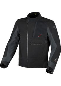 Macna Corvit, textile jacket waterproof , color: Black , size: S