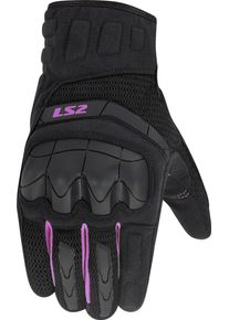 LS2 Kubra, handschoenen vrouwen , kleur: zwart/lila , maat: XS