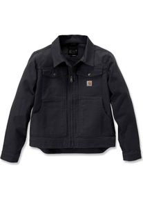 Carhartt Duck Relaxed-Fit, giacca in tessuto , colore: Nero , dimensione: M
