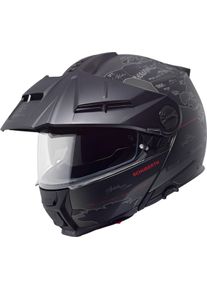 Schuberth E2 Atlas, flip up helmet , color: Matt Black/Dark Grey , size: M (56/57)
