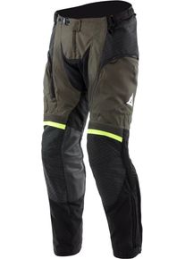 Dainese Super Adventure Abs&oslash;luteshell, pantalon textile D-Dry , couleur: Olive/Noir/Jaune N&eacute;on , taille: 52