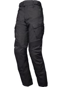 Modeka Lucano, pantalones textiles impermeables mujer , color: Negro , tamaño: 72