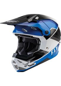 Fly Racing Formula CP Rush, motocross helmet , color: Blue/White/Black , size: XL