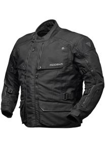 Modeka Varus Plus, tekstiljakke vandtæt , farve: sort , størrelse: 12XL