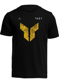 Thor Iconic, t-shirt youth , color: Black/Yellow , size: XL