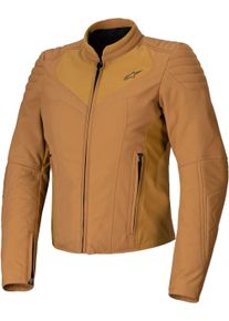 Alpinestars Isla WR, kurtka tekstylna damska , kolor: Jasnobrązowy/Ciemnopomarańczowy , rozmiar: M