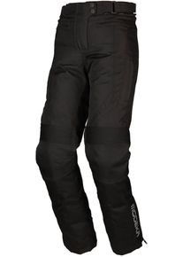Modeka Luana, stoffen broek waterdicht dames , kleur: zwart , maat: 44