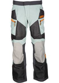Klim Baja S4, textile pants , color: Grey/Dark Grey/Orange , size: 36