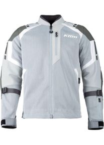Klim Induction Pro, textile jacket , color: Light Grey/White/Grey , size: L