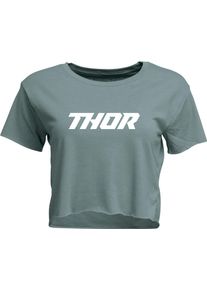 Thor Corp, crop top women , color: Green/White , size: XL