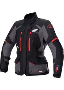 Alpinestars Honda Stella Andes V3, Kurtka tekstylna damska Dryst , kolor: czarny/szary/czerwony , rozmiar: XL