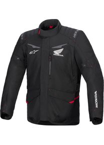 Alpinestars Honda ST-1, veste textile imperméable , couleur: Noir , taille: XL