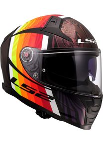 LS2 FF811 Vector II Freedom, full face helmet , color: Black/Purple/Red/Yellow , size: S