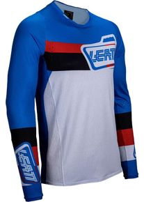 Leatt 4.5 Lite Pitboard Royal, maillot , couleur: Bleu/Gris/Noir/Rouge , taille: L