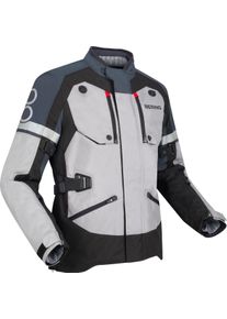 Bering Halifax, textile jacket waterproof , color: Light Grey/Dark Grey/Black , size: M