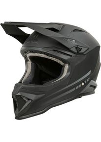 O Neal ONeal 1SRS Solid S25, motocross helmet kids , color: Matt Black/Grey , size: L