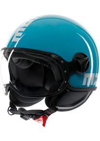 Momo Design Momodesign FGTR Classic Candy, casque ouvert , couleur: Turquoise/Blanc , taille: L
