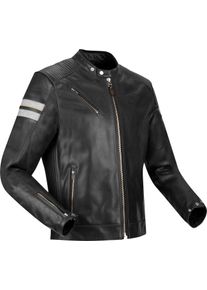 Segura Romeo, giacca di pelle impermeabile , colore: Nero/Bianco , dimensione: M