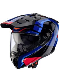 CABERG Tanami Scram, adventure helmet , color: Black/Blue/Red , size: XL