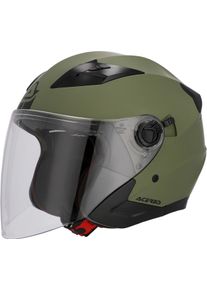 Acerbis Firstway 2.0, casque à réaction , couleur: Olivee Mat , taille: M