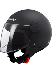 LS2 OF558 Sphere II Solid, kask odrzutowy , kolor: Matowy-Czarny , rozmiar: XXL