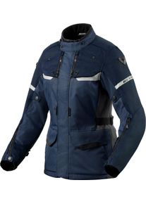 Revit Outback 4 H2O, textile jacket waterproof women , color: Dark Blue/Blue , size: 40