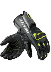 Revit Quantum 3, gloves , color: Grey/Neon-Yellow , size: L