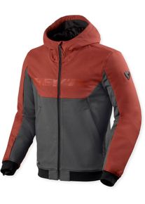 Revit Parabolica 2, textile jacket , color: Red/Grey , size: 3XL