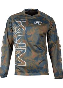 Klim Petrol Ignite, maglia , colore: Petrolio/Marrone , dimensione: S