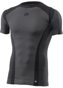 Sixs TS1 V2 4-Season, camicia funzionale a maniche corte unisex , colore: Nero/Grigio , dimensione: 3XL/4XL