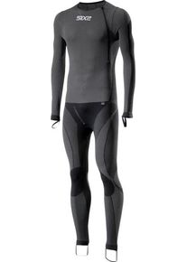 Sixs STX R V2 4-Season, functional suit unisex , color: Black/Grey , size: XS/S