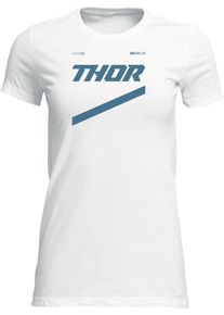 Thor Brave, t-shirt femmes , couleur: Blanc/Bleu , taille: XL