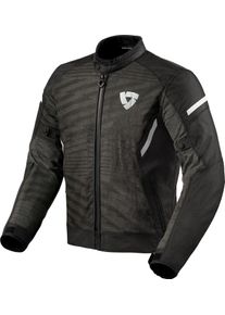 Revit Torque 2 H2O, textile jacket waterproof , color: Black/White , size: M